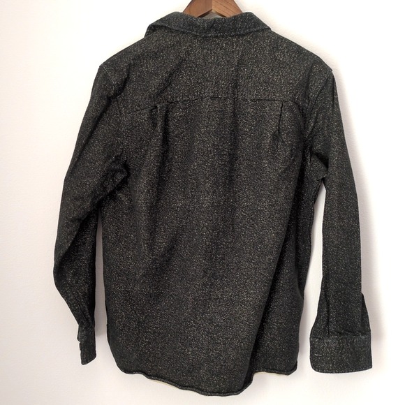 Freedom Foundry Long Sleeve Heavy Weight Chamois Flannel‎ Shirt Gray Mens Size M - Picture 6 of 6